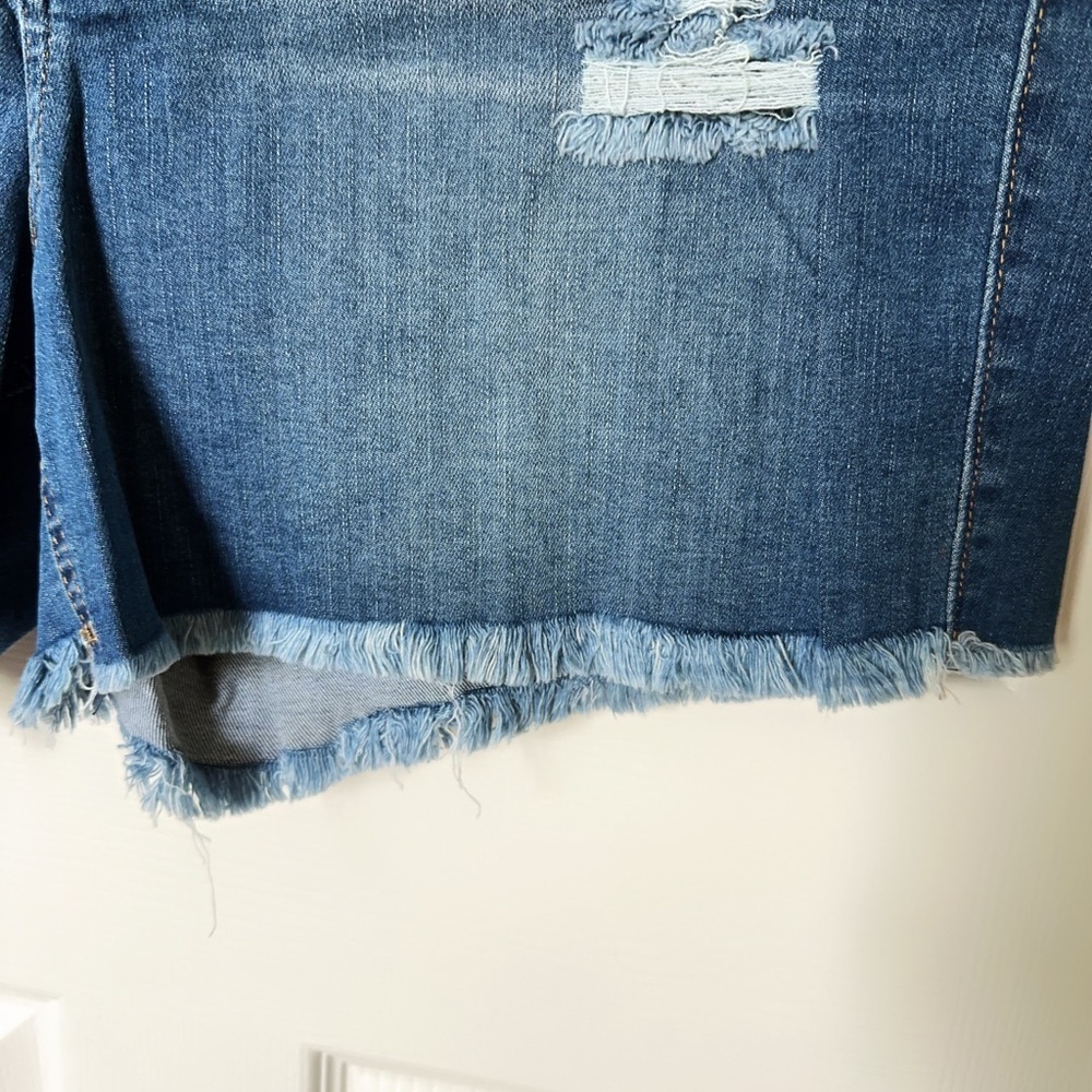 Denim Distressed Women Shorts 3XL - Picture 7 of 8